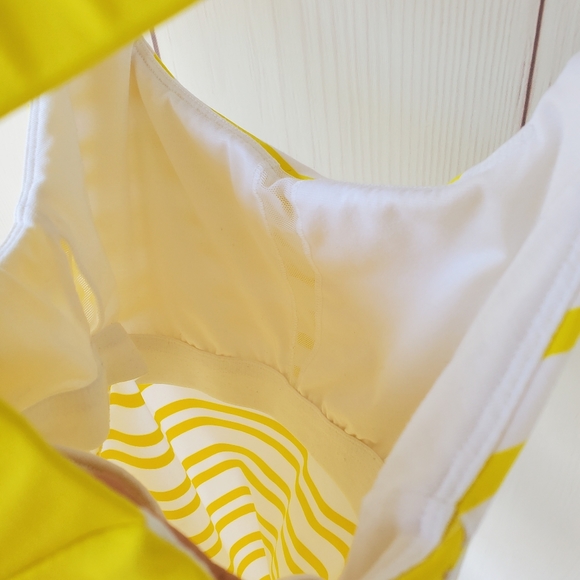 Lululemon yellow striped tank top - Picture 9 of 9